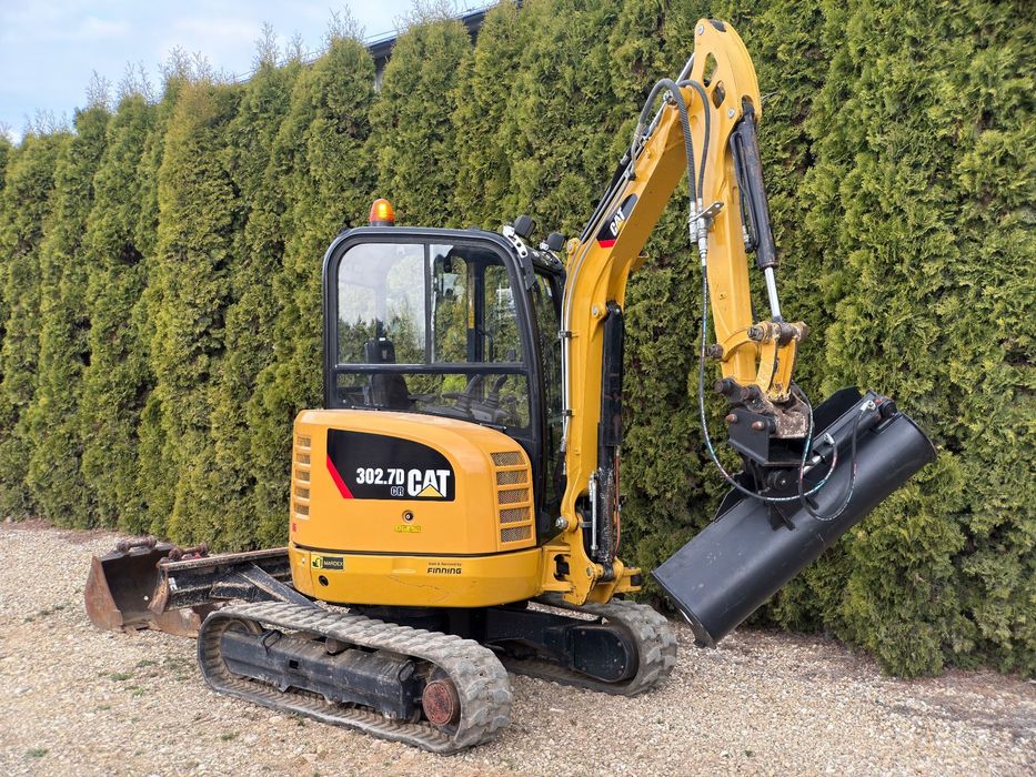 Caterpillar 302.7 D CR  1800 mth | SERWIS CATA | 301 302 303 304 305VOLVO ECR25 Kubota U27 JCB