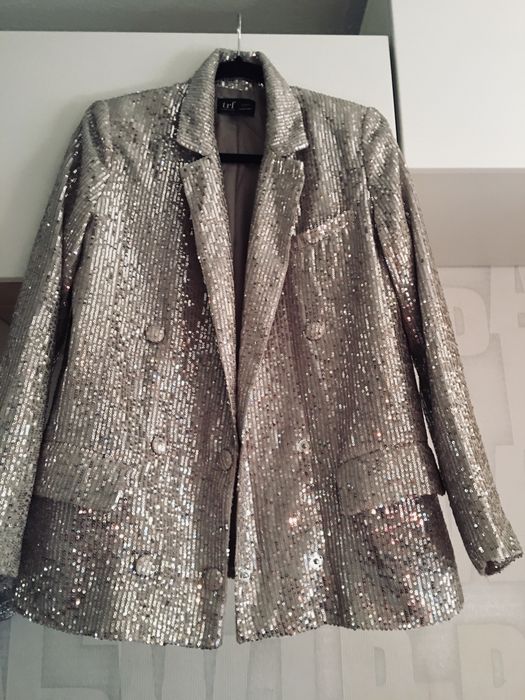 Marynarka Żakiet Cekiny Zara