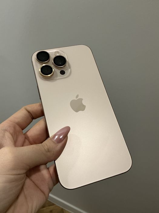 iPhone 16 Pro Max 1 TB – Desert Titanium, idealny stan