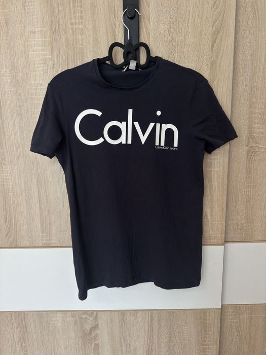 Koszulka Calvin Klein Jeans XS logowana tshirt modna