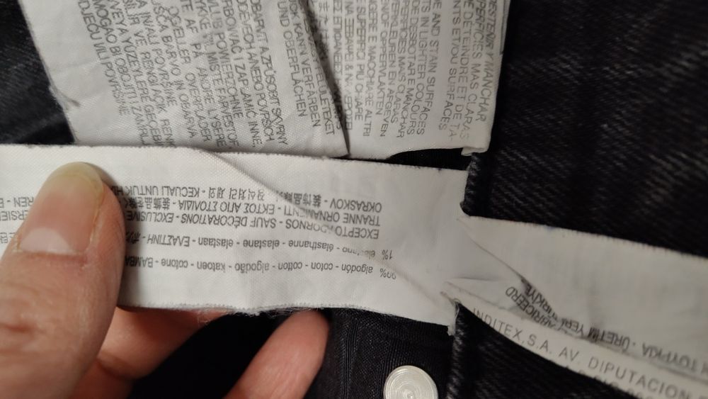Spodnie Zara Man r. 42 pas 86 cm