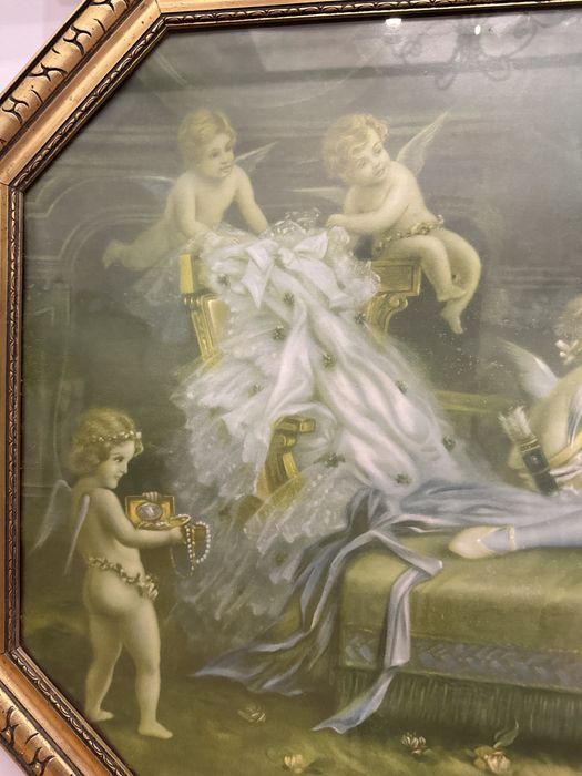 Zabytkowy obraz Noc przedślubna