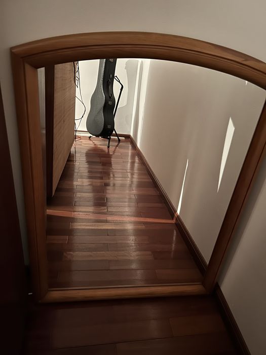 Espelho pinho maciço