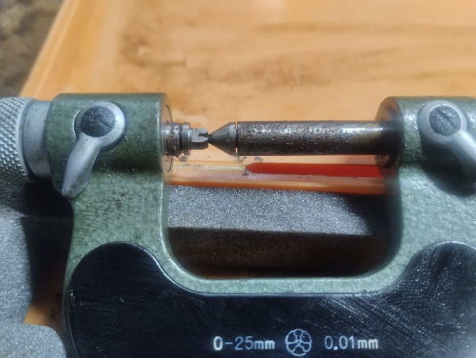 Пасаметр микрометр.