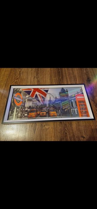 Obraz z efektem 3D Londyn