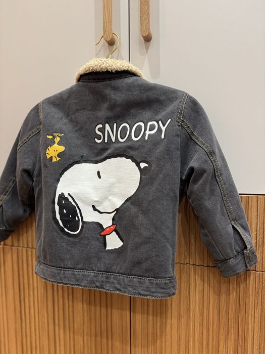 Утеплена куртка Zara Snoopy ,104 см.