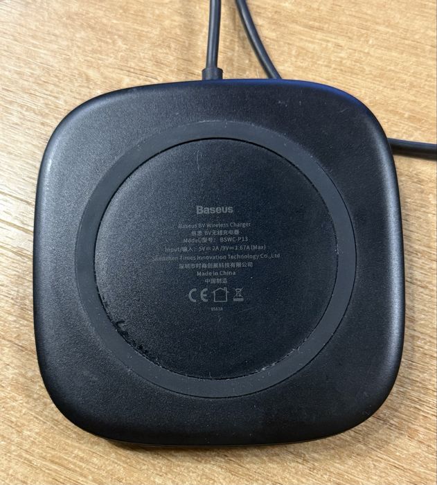 Беспроводная зарядка Baseus BV Wireless Charger 10W (Black)