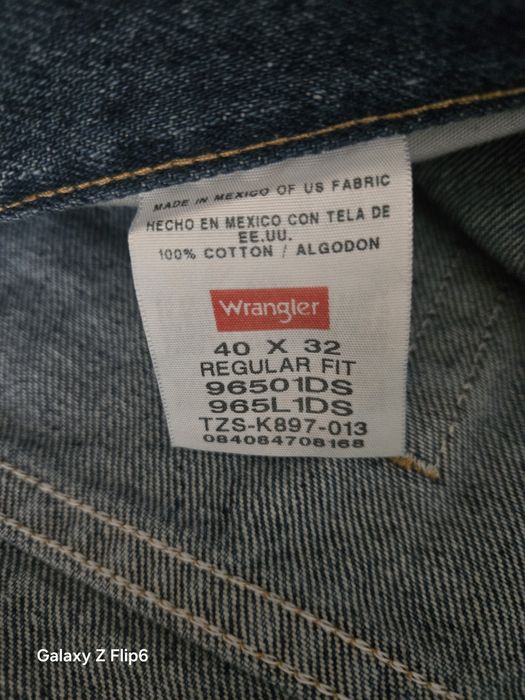 Spodnie męskie wrangler 40×32