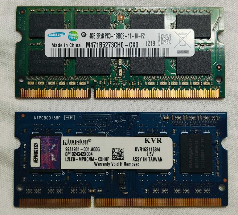 Memória RAM para portátil