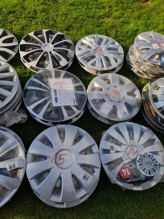 Nowe kołpaki od 13"do16"tanio sprzedam