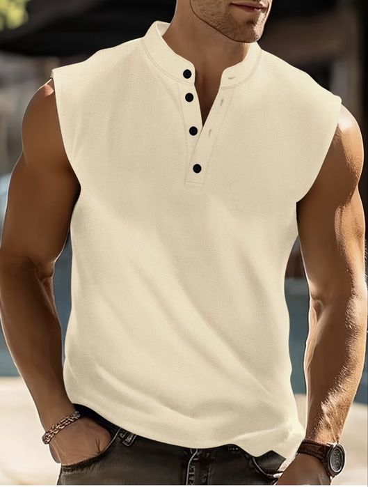 Tshirt cava com botoes