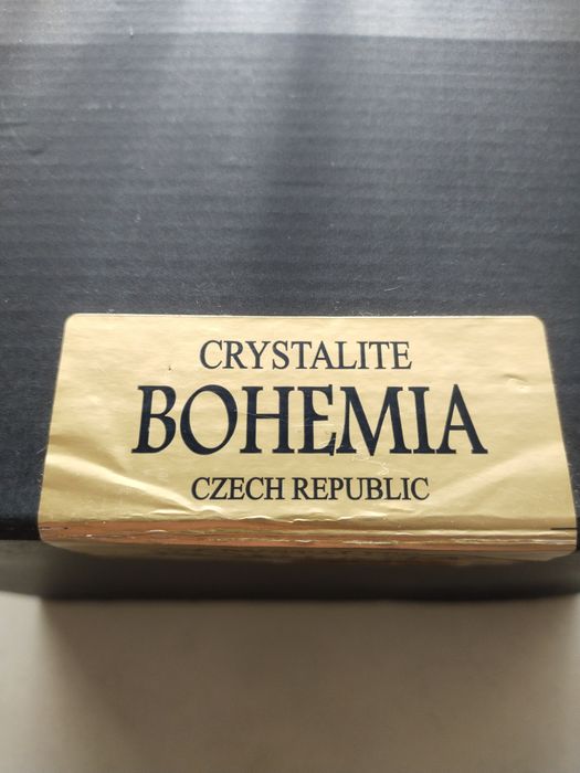 6 новых бокалов для вина Crystalite Bohemia 6×190 мг