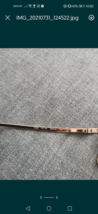 Óculos Giorgio Armani Vintage