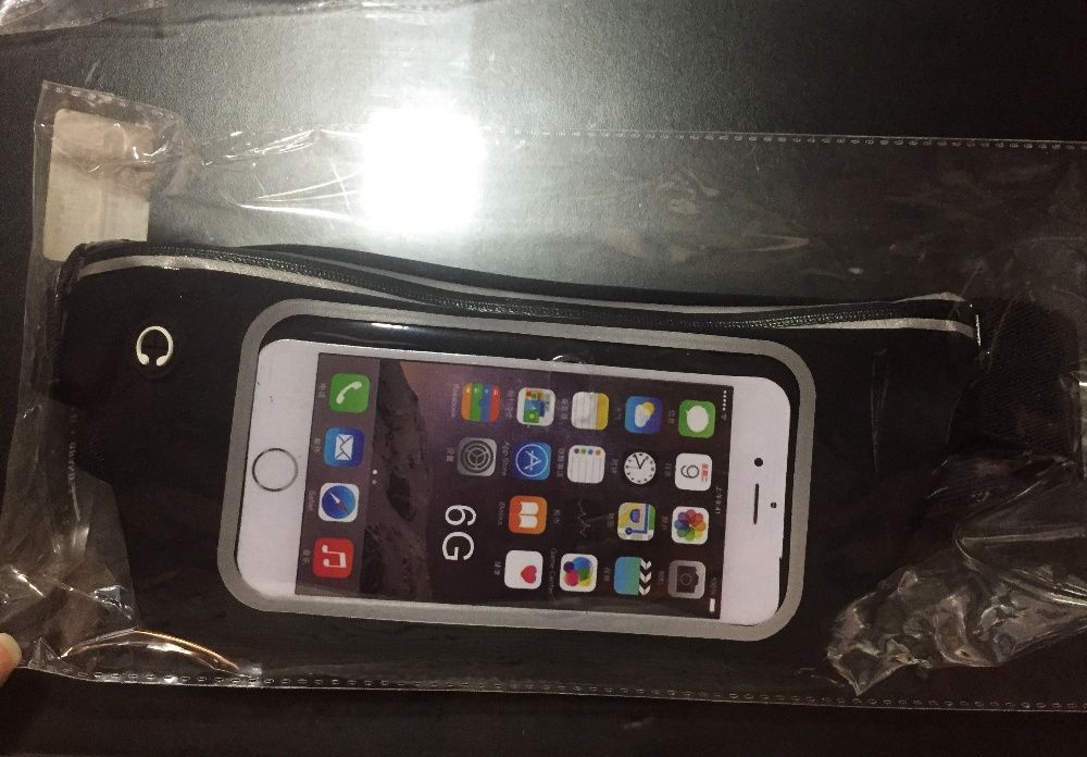 Bolsa/Cinto de corrida para Smartphone (até 4.7")-iPhone SE 2020/8/etc