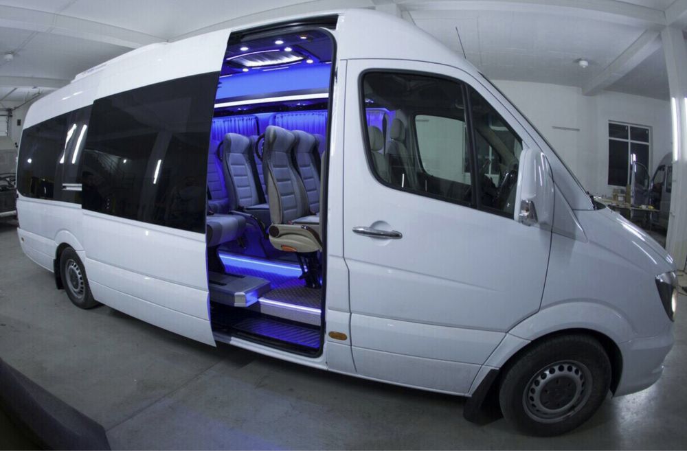 Оренда мікроавтобусів, автобусів, міжнародні перевезення з водієм