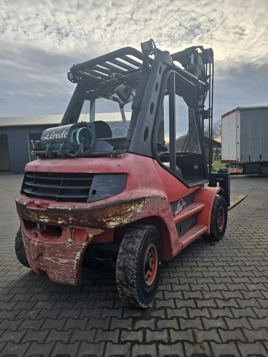 Wózek widłowy LINDE H60T-01, 2010r, udźwig 6t
