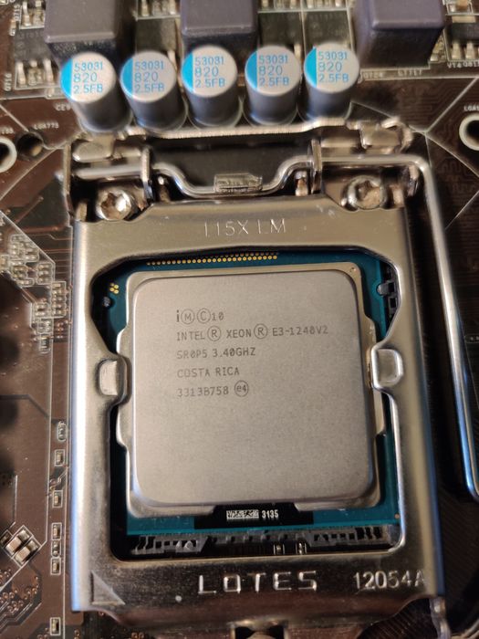 Сборка asrtock z77m + Xeon 1240 v2 (i7 3770) + 16 gb ddr3