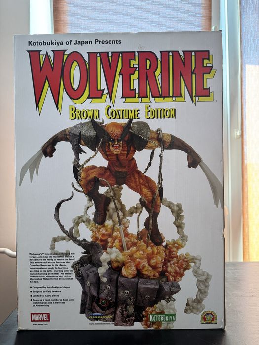 Statua Marvel Kotobukiya 1/6 Wolverine Brown Costume Edition
