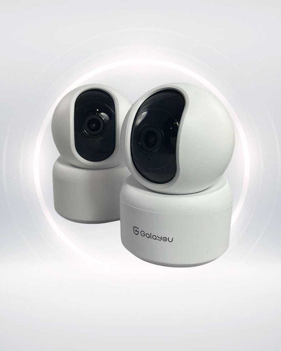 GALAYOU domowa kamera bezpieczeństwa 2K WiFi bezprzewodowa kamera 360°