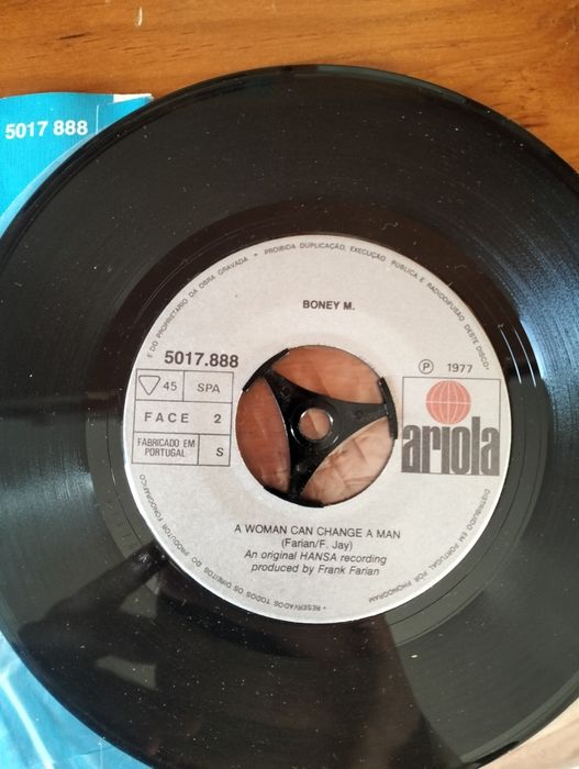 Disco de vinil single Boney M