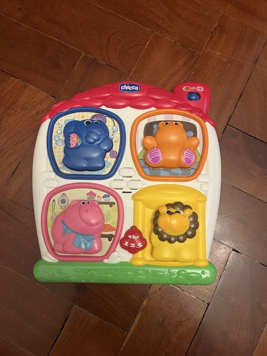 Puzzle Happy Chicco Bilingue Português/Inglês