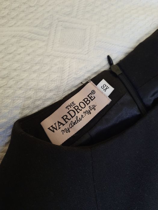 Elegancka sukienka, oversize r. XS, 34, mała czarna