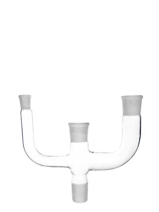 Стеклянный переходник, адаптер,  аллонж, конус