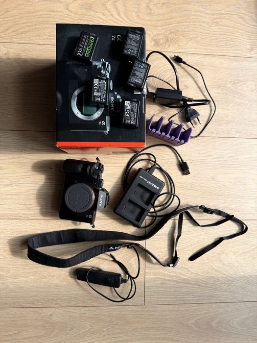 Sony a7 II, jak nowy, 5k przebiegu, 5 baterii