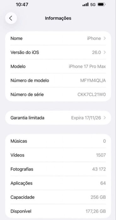 Iphone 17 Pro max