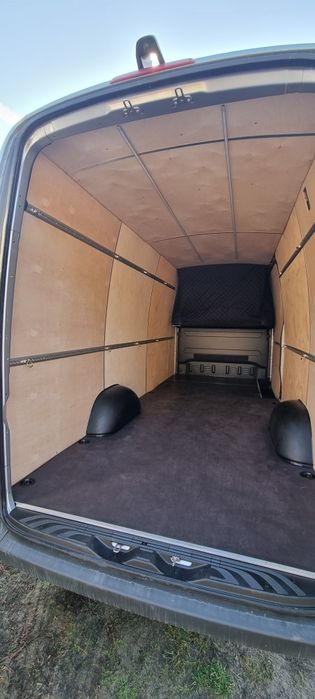 Zabudowa busa w sklejke obicie paki Master Ducato Boxer Jumper Man