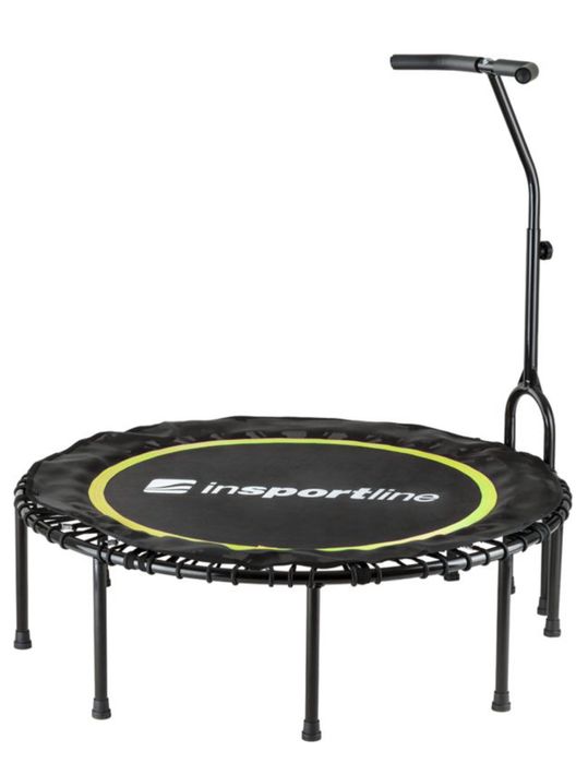 Батут для фітнесу inSPORTline Cordy з поручнем 114 см жовтий(Чехія)