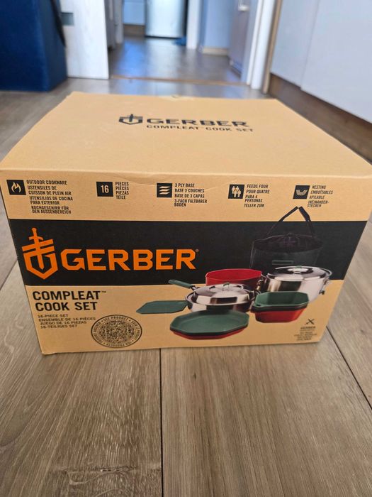 Profesjonalny zestaw kempingowy Gerber