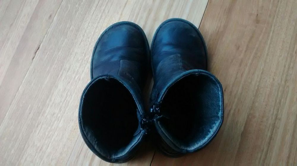 Botas camper azul marinho menina