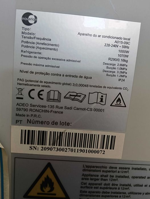 ar condicionador portatil
