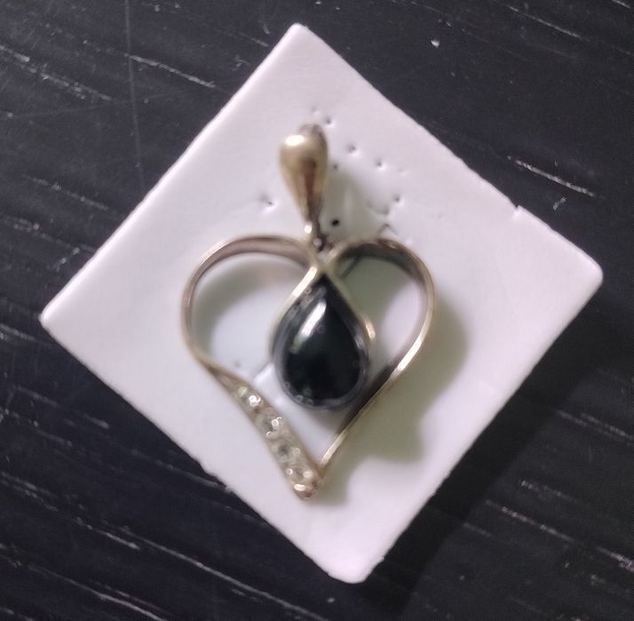 Wisiorek serce srebro