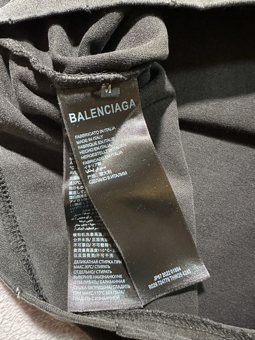 Футболка Balenciaga masking tape t-shirt S M L