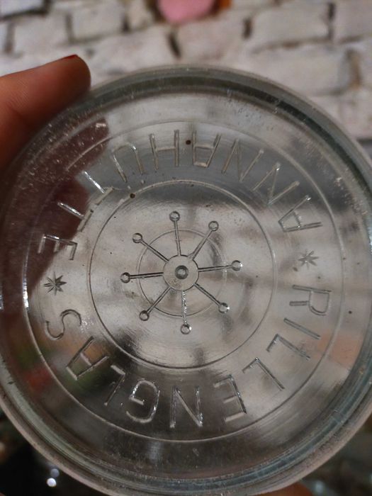 Słoik WEK  PRL Niemcy x 11 sztuk litrowe RILLENGLAS Ankerglas