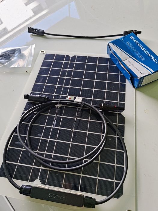 Kit solar pronto a usar