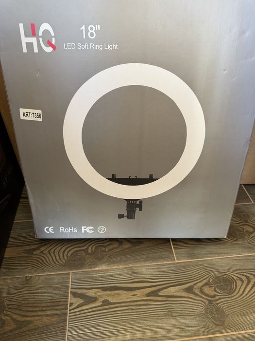 Кільцева  лампа  45см