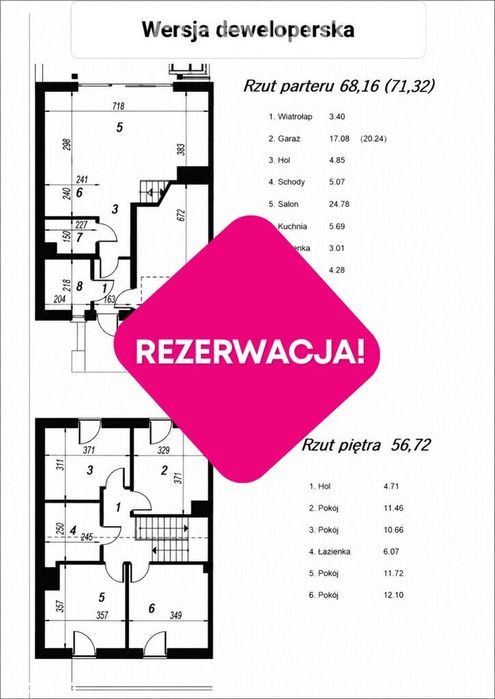 Dom w zabudowie szeregowej w Starym Toruniu