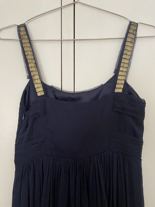 Vestido El Corte Ingles S Azul escuro novo