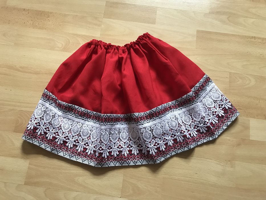 Український костюм-вишиванка для дівчинки, ріст 116–122 см