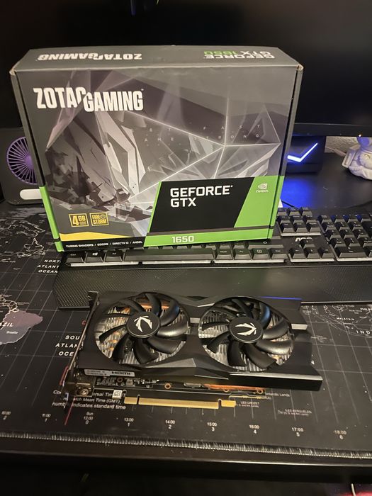 Gtx 1650 usada a funcionar