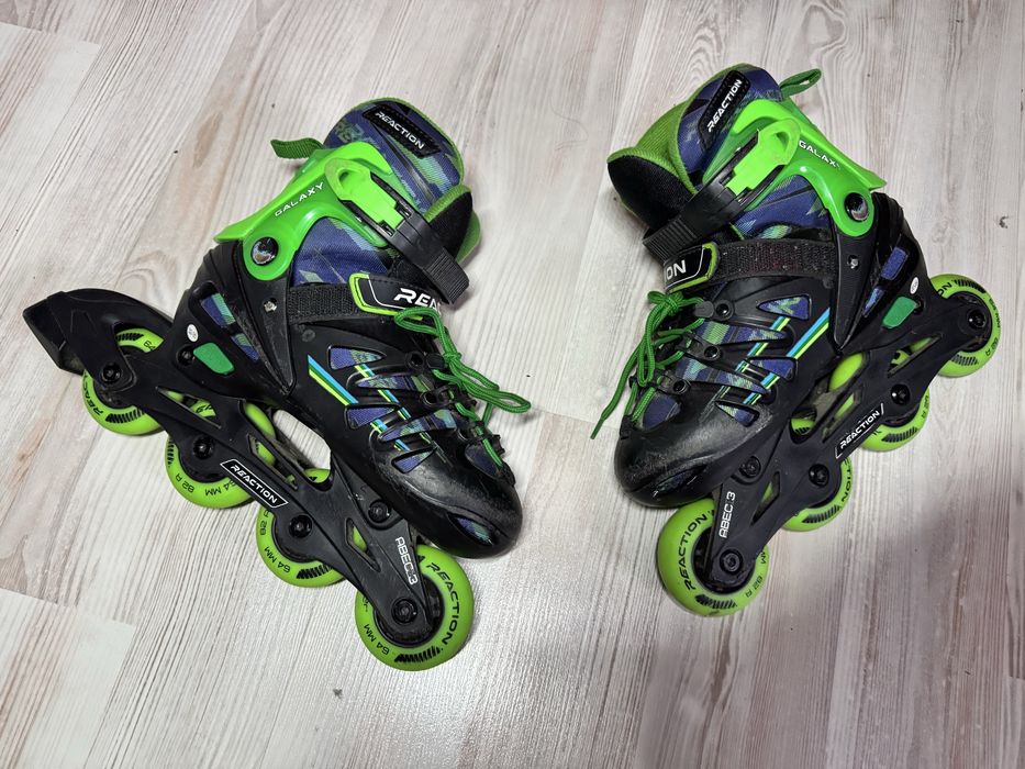 Ролики Reaction Galaxy регулюючі 32-35р +подарунок