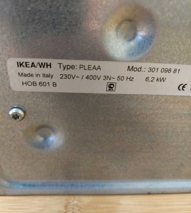 Placa vitroceramica Whirlpool
