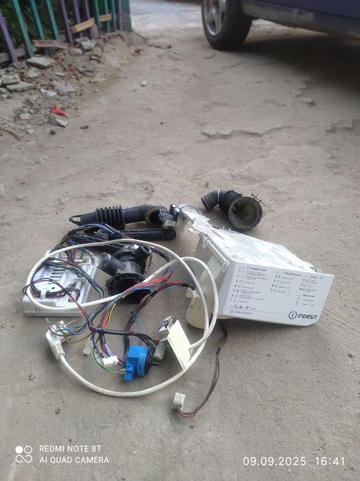 Панель управления с платой для стиральной машины Indesid