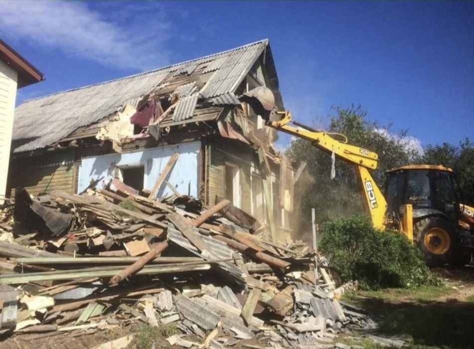 ДЕМОНТАЖ! Демонтажные работы! Снос дома и другое - Демонтажні роботи ...