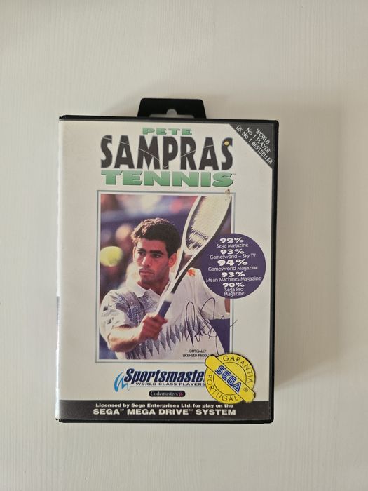 Mega Drive Pete Sampras Tennis