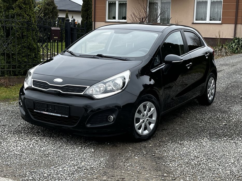 KIA Rio 1.2 benzyna LED 5 drzwi ciemne szyby NOWY ROZRZĄD zadbany