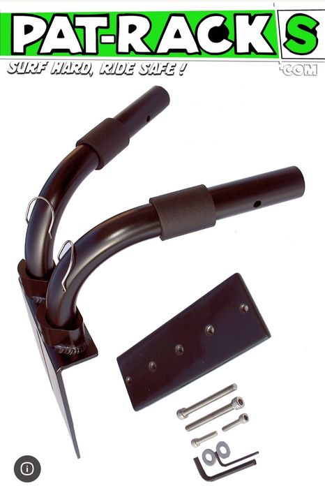 Rack para prancha de surf para sccoter ou bicicleta